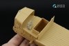Quinta Studio QD+35156 Voroshilovets Tractor 3D-Printed & coloured Interior on decal paper (Trumpeter) (with 3D-printed resin parts) 1/35